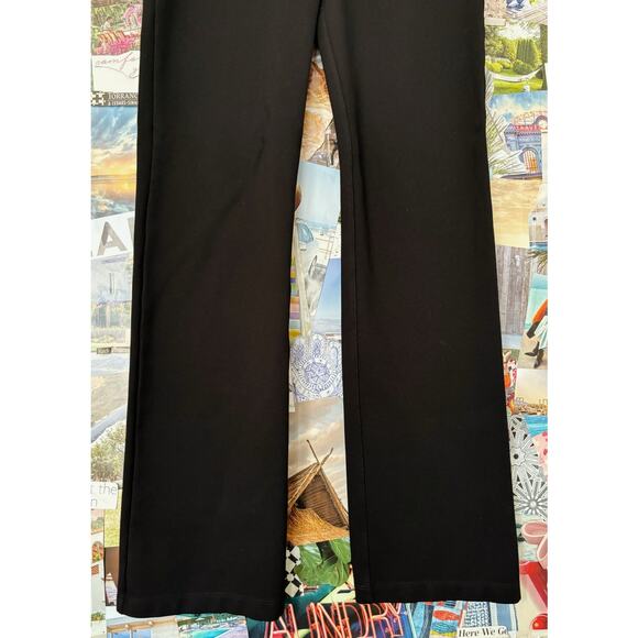 Black Betabrand Classic Dress Pant Yoga Pant Straight M - Picture 5 of 10